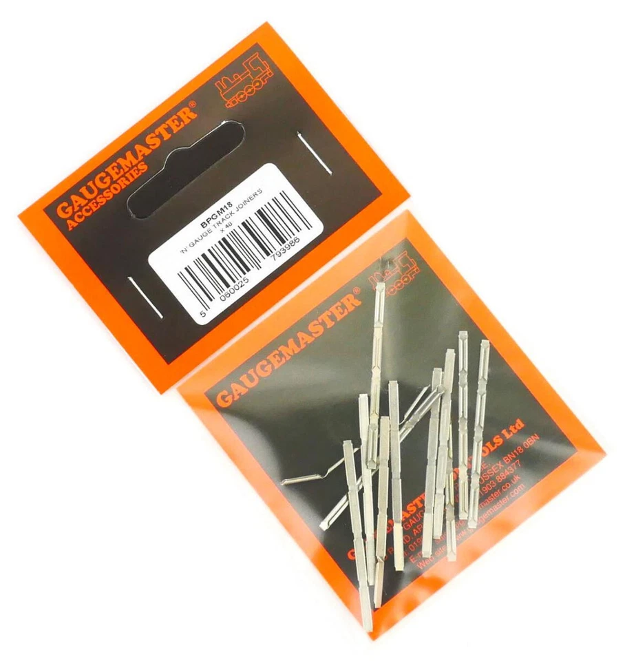 Gaugemaster BPGM18 Fishplates / Rail Joiners - Pack Of 48 (N Scale/N Gauge) - Image 1 of 1