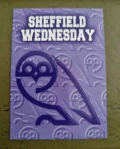*SHEFFIELD WEDNESDAY* Premier Gold Card Club Emblem E15/E20 1996/97 MERLIN MINT - Picture 1 of 2
