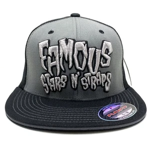 FAMOUS STARS & STRAPS DEVOUR FLEXFIT MÜTZE CAP (S/M) - Bild 1 von 4