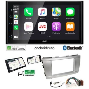 JVC KW-M560BT Radio Apple CarPlay Android für Toyota Camry Stufenheck 2006-2011 - Bild 1 von 8