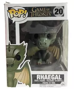 Game of Thrones Rhaegal Pop! Vinyl Figure #20 **Box Damage** - Foto 1 di 8