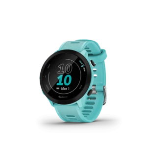 Reloj inteligente Garmin Forerunner 55 GPS para correr con entrenamientos sugeridos Aqua Openbox - Imagen 1 de 4