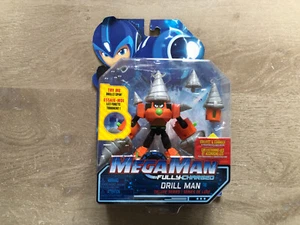Jouet Megaman/Rockman Fully charged DrillMan Drill man deluxe series Neuf/new - Imagen 1 de 2