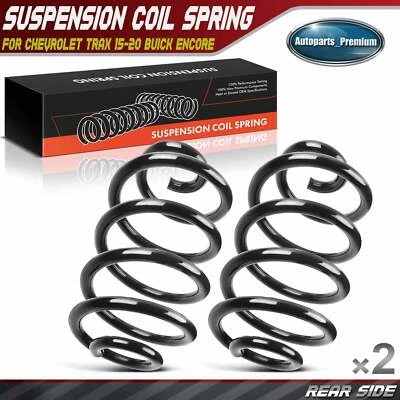 Pair 2 Rear Coil Springs for Chevrolet Trax 2015-2020 Buick Encore 2013-2019 AWD - Image 1 of 4
