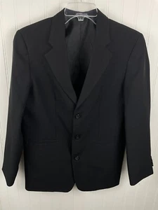 Amherst Collection Boys Black Blazer Size 16 Prep - Picture 1 of 12