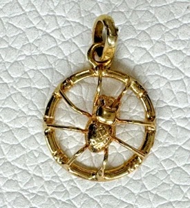 Ciondolo ragno vintage in oro giallo 18 kt Italia - Foto 1 di 10