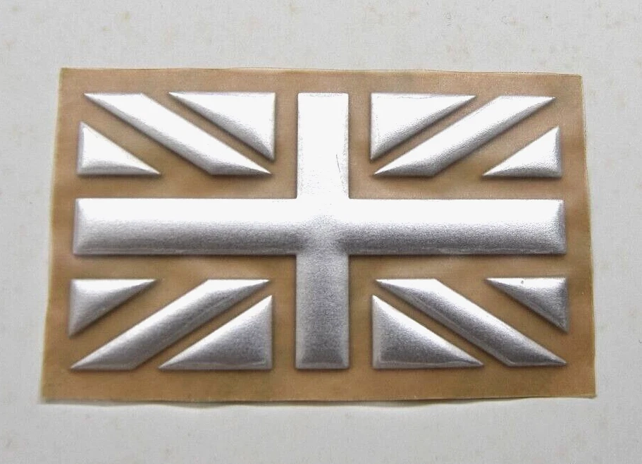 Calcomanía clásica Austin Mini Union Jack cromada - SKU DAM100693MS Foto 1 de 1