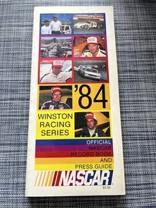 1984 Winston Racing Series Official NASCAR Record Book and Press Guide - Picture 1 of 2