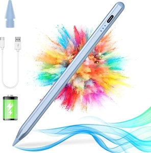 š„Aluminum Stylus Pen for iPad Apple Pencil (2018 to 2022 Models) Blueš„ - Picture 1 of 4
