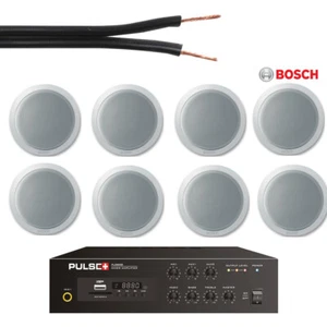 En techo BOSCH Altavoz Amplificador Mezclador Bluetooth 60W 40W Cable Kit - Imagen 1 de 14