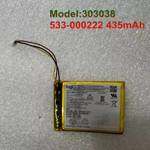 303038,533-000222 NUOVA batteria originale agli ioni di litio 435 mAh 3,8 V e 3 fili - Foto 1 di 1