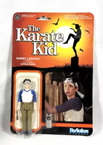 NEW 2015 FUNKO REACTION ACTION FIGURE THE KARATE KID DANIEL LARUSSO UNOPENED - Picture 1 of 9
