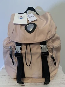 Pajar Double Buckle Travel Backpack Large Multi Pockets Blush Pink New - Picture 1 of 18
