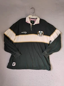 The Heritage Collection by Lansdowne Camicia Uomo Large Irlanda Rugby Polo Verde - Foto 1 di 10