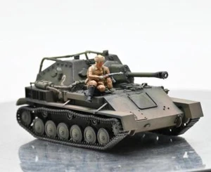 Pistola autopropulsada soviética Sanrong 1/72 SU-76 + 1 modelo acabado pintado de soldado - Imagen 1 de 6
