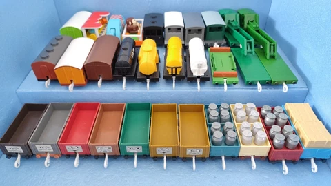 Thomas & Friends Plarail  TOMY Various Type Freight Wagon Tank Crane Brake Van Cover