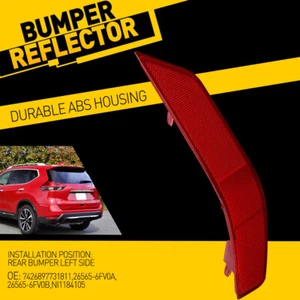 Rear Bumper Reflector Light Left Case Driver Side For Nissan 2017-2020 Rogue - Bild 1 von 12