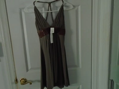 Top halter recortado de cuero SKY talla pequeña nuevo con etiquetas Foto 1 de 3