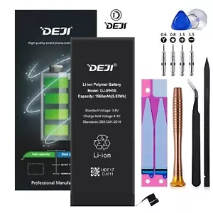 iPhone 5S 5C Battery 1560mAh DEJI® Premium High Quality + Tools CE ROHS UK - Picture 1 of 15