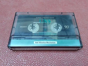 SONY UX-S 90 AUDIO BLANK CASSETTE TAPE Vintage 1995 Iec II Type II CrO2 Chrome - Photo 1/4