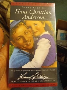 Sealed Hans Christian Andersen VHS Danny Kaye Farley Granger - Picture 1 of 3