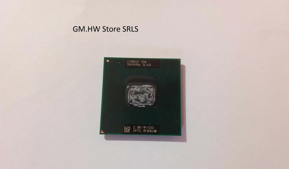 Processore SLA2E Intel Celeron M 550 2.00 GHz 533 MHz FSB 1 MB L2 Socket PGA478  - Immagine 1 di 1