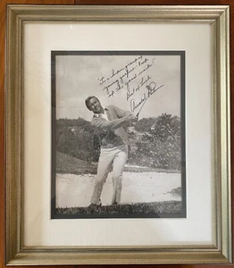Arnold Palmer Autographed Signed 8x10 Photo Matted And Framed Wall Ready - Picture 1 of 4