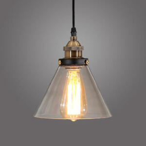 Style home Rétro Lampe à Suspension Plafonnier Vintage Lampe Industrielle