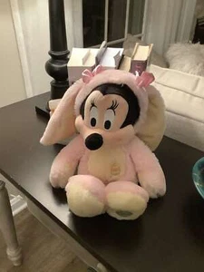 Vintage Minnie Mouse Osterhase Plüsch, "Original Authentic Disney Stor - Bild 1 von 10