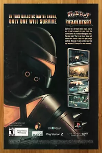 2006 Ratchet: Deadlocked PS2 Print Ad/Poster Official Ratchet & Clank Promo Art - Picture 1 of 4