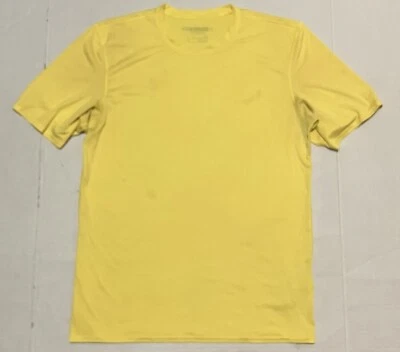 Рубашка мужская Patagonia размер средний желтая Capilene базовый слой легкая *ЧИТАЙТЕ* - Изображение 1 из 4