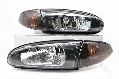 Crystal Black Headlight Signal Corner Lamp RHD For Proton Arena Satria Wira M21 - image 1 of 4