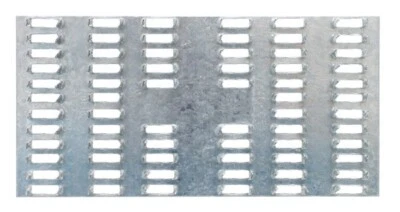 MP 3 pulgadas. x 6 pulgadas. Placa de reparación galvanizada calibre 20 (paquete de 100) MP36 Foto 1 de 3