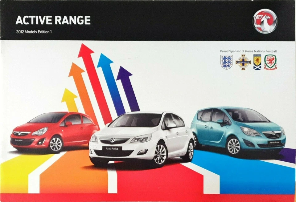 Vauxhall Corsa Astra Meriva Active Brochure 2012 - Image 1 of 1