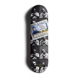 Color Bars Skateboard Deck ODB ID Card 8.25" x 32" - Picture 1 of 2