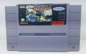 Super Nintendo Entertainment System Super Baseball Simulator 1.000 US Release - Bild 1 von 2