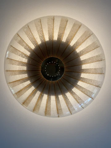 Vintage Mid Century Gerald Thirston Lightolier  Pendant Chandelier Cover