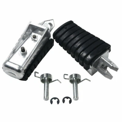 Reposapiés delantero estriberas para Yamaha XVS400 650 XVS250/XV250 VIRAGO XV535 XV1100 Foto 1 de 4