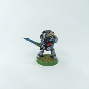 Warhammer 40k - Space Wolves - Rogue Trader Librarian (Metal) (Painted) - Picture 1 of 4