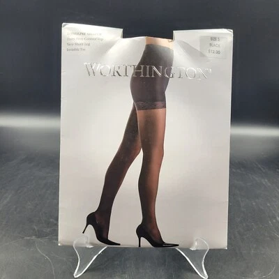 Worthington Longline Modelador Control Extra Firme Superior Pierna Muy Transparente Puntera Invisible  Foto 1 de 4