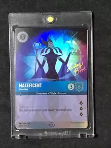 Lorcana Rise Of The Floodborn - Promoción Disney 100 - Maléfica sin invitación - 22/P1 - Imagen 1 de 2