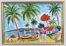 2004 Jean-Claude Picot “Plage Des Caraibes” Signed Numbered Seriolithograph