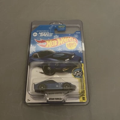 Nissan Fairlady Z Target Snowflake Edition 184/250 azul Hot Wheels Foto 1 de 4