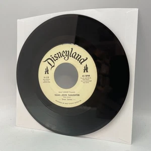 Stan Jones Texas John Slaughter Vinyl 7" Single 45RPM US 1960s? Promo Press VG+ - Picture 1 of 2