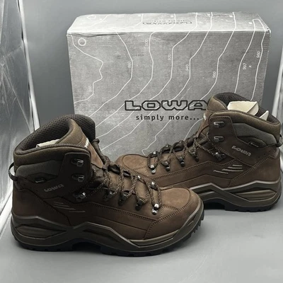 Bota de Senderismo Impermeable Lowa Renegade EVO GTX Mid Para Hombre 10.5 Gore-Tex ¡USADA UNA VEZ! Foto 1 de 4