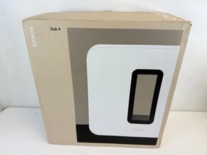 Sonos Sub Wireless Subwoofer - GEN 4 Latest Model White Color  NEW SEALED - Picture 1 of 1