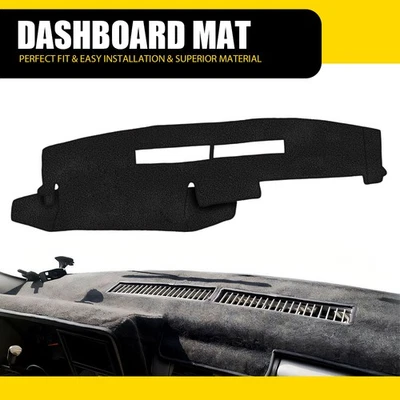 Dashmat For Chevy 1988-1994 Silverado K1500 K2500 K3500 Dash Mat Dashboard Cover - Image 1 of 4
