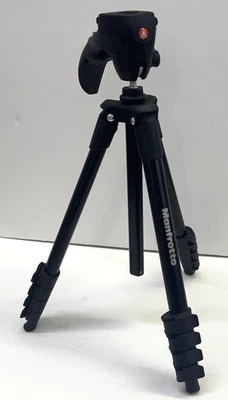 Manfrotto Compact Action Aluminium Tripod with Hybrid Head forEntry-Level DSLRs, - Image 1 of 4