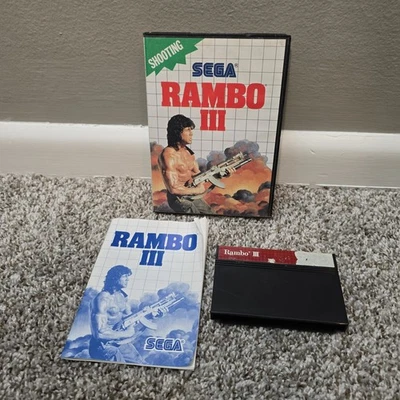 Rambo III (Sega Master System, 1988) No Poster - Image 1 of 4