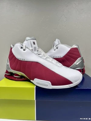Tênis Nike Shox BB4 retrô Varsity vermelho AT7843-101 tamanho masculino 10.5 - Imagem 1 de 4